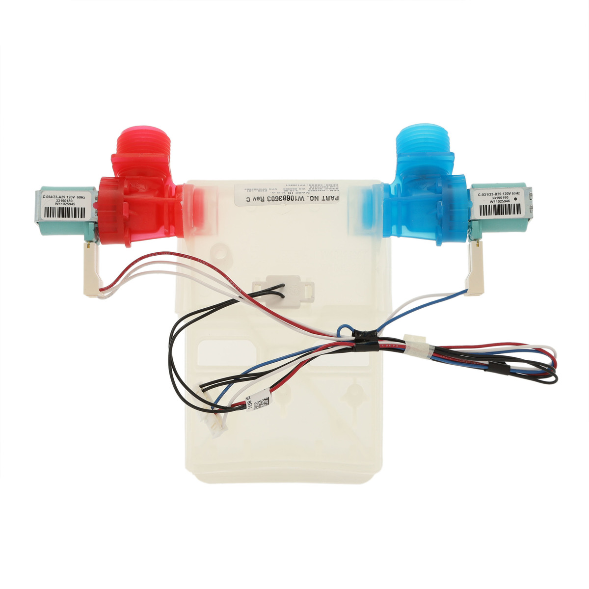 WPW10683603 - Genuine OEM Whirlpool Washer Water Inlet Valve